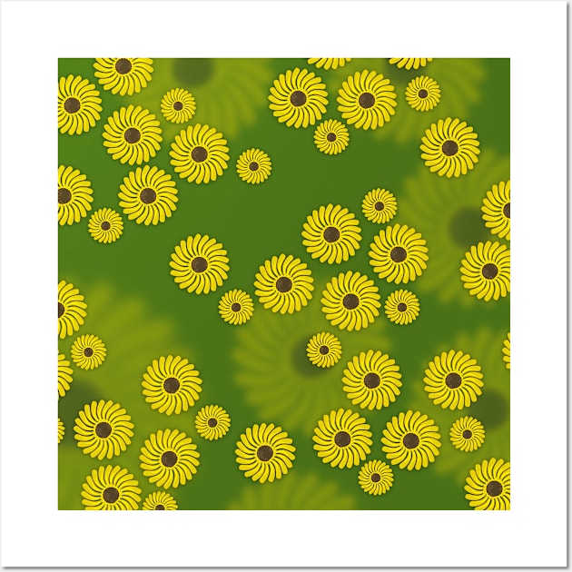 Sunflowers Wall Art by The Cuban Witch